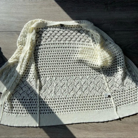 Yellow Dot  Crochet Cardigan - Picture 15 of 16